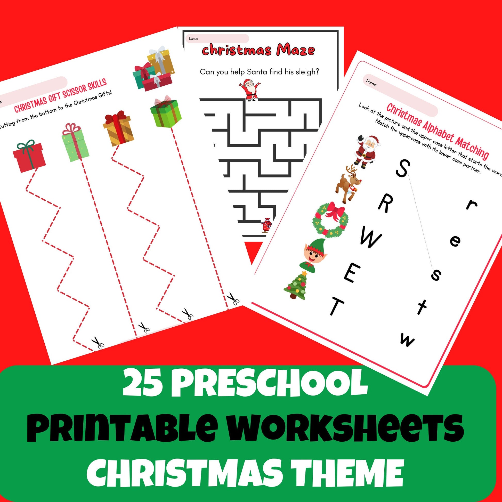 christmas-worksheets-printable-christmas-preschool-activities-chris-brightkidfun for Free Printable Christmas Worksheets For Preschoolers Christmas Worksheets Printable | Christmas Preschool Activities| Chris β BrightKidFun for Free Printable Christmas Worksheets For Preschoolers