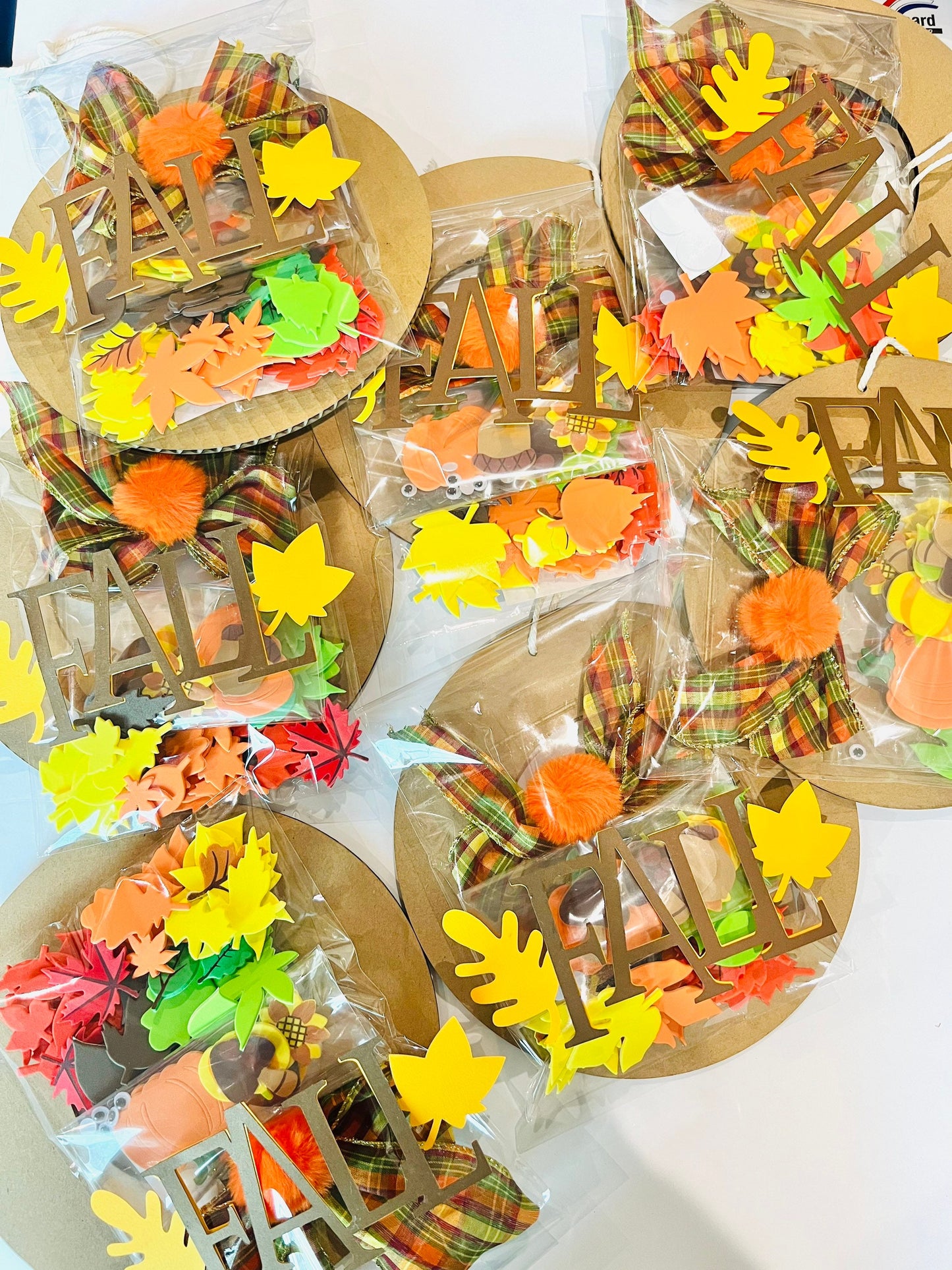 Fall Wreath DIY KIT| Thanksgiving Craft kit for Kids