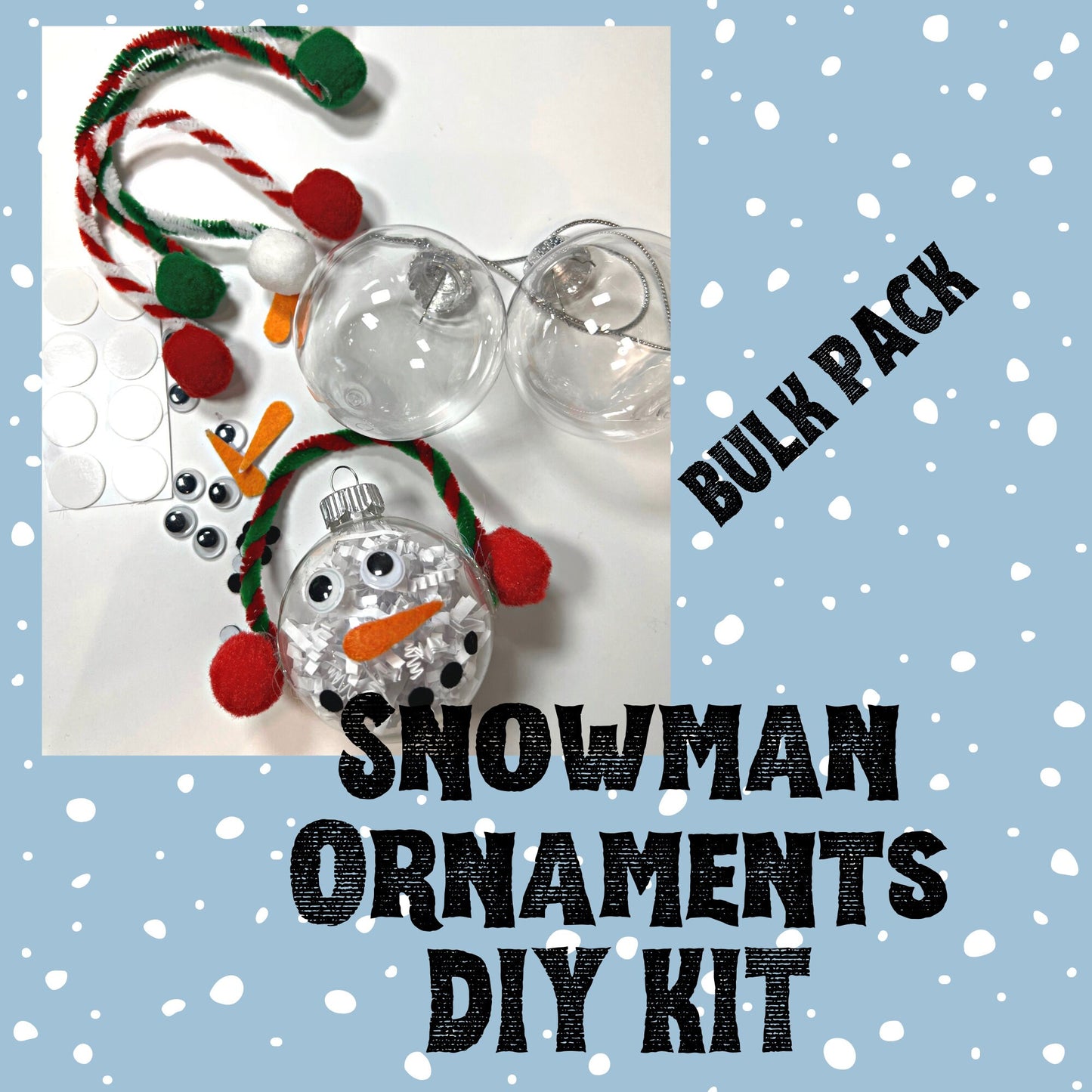 CHRISTMAS ORNAMENTS DIY Kit|