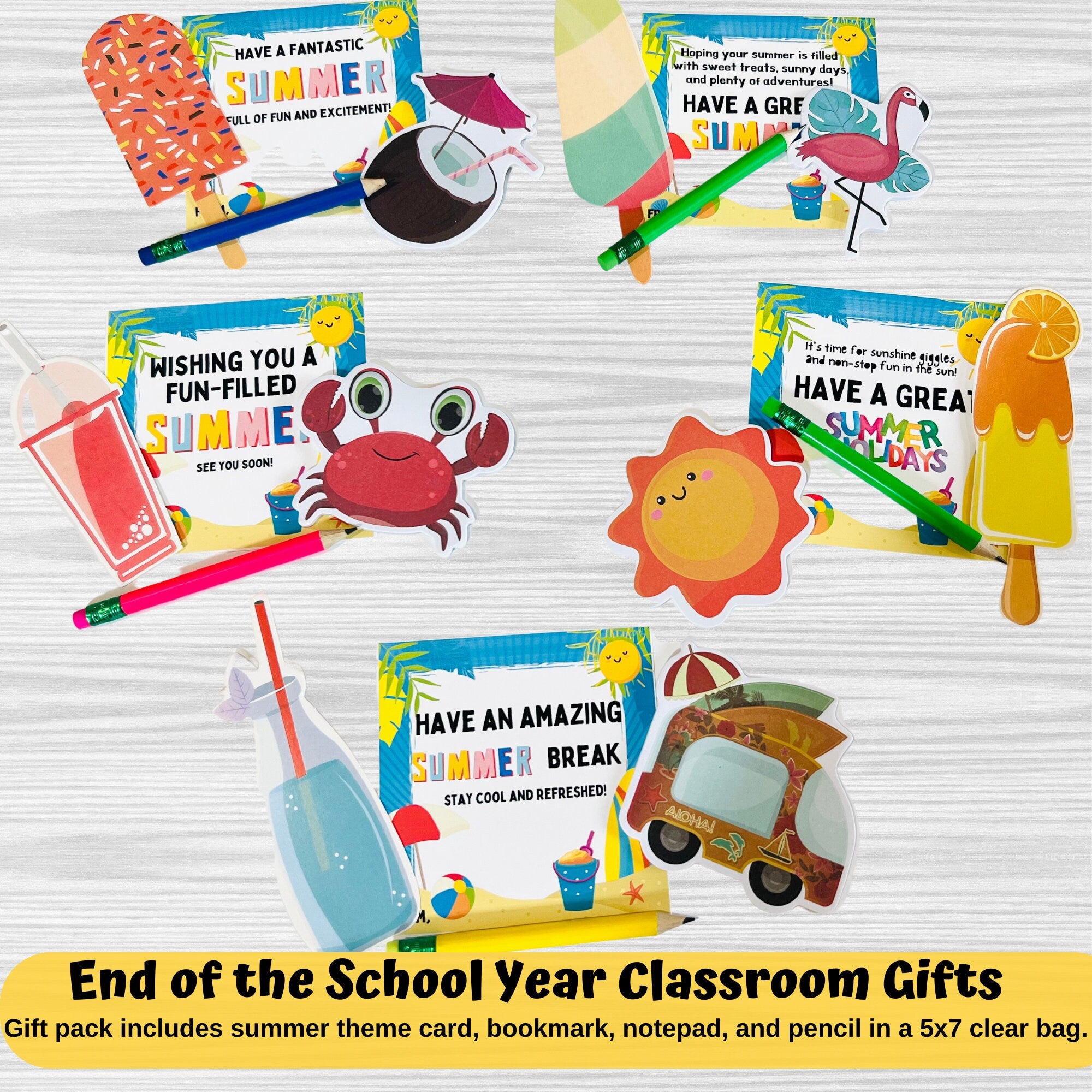 End of the School Year Classroom Gifts, School End of Year Student gifts