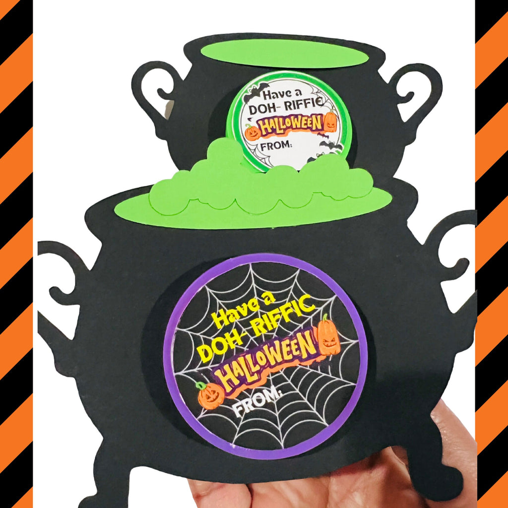 HALLOWEEN PLAYDOH FAVORS| Halloween favors| Halloween Play -dough gifts
