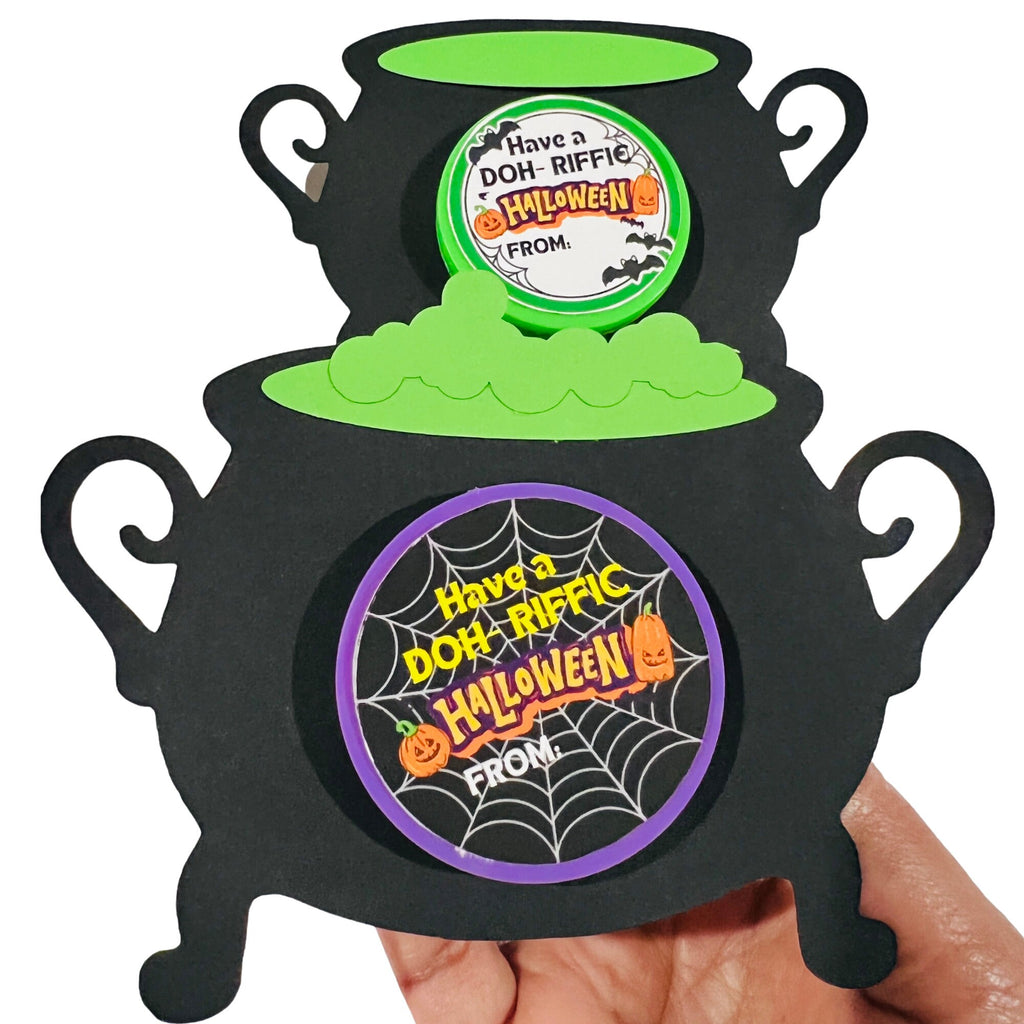 HALLOWEEN PLAYDOH FAVORS| Halloween favors| Halloween Play -dough gifts