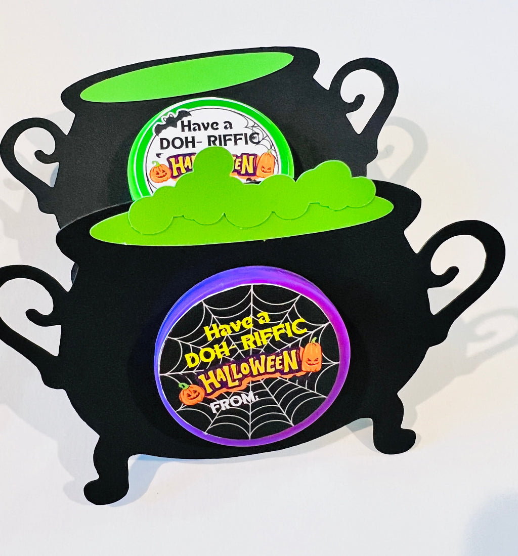 HALLOWEEN PLAYDOH FAVORS| Halloween favors| Halloween Play -dough gifts