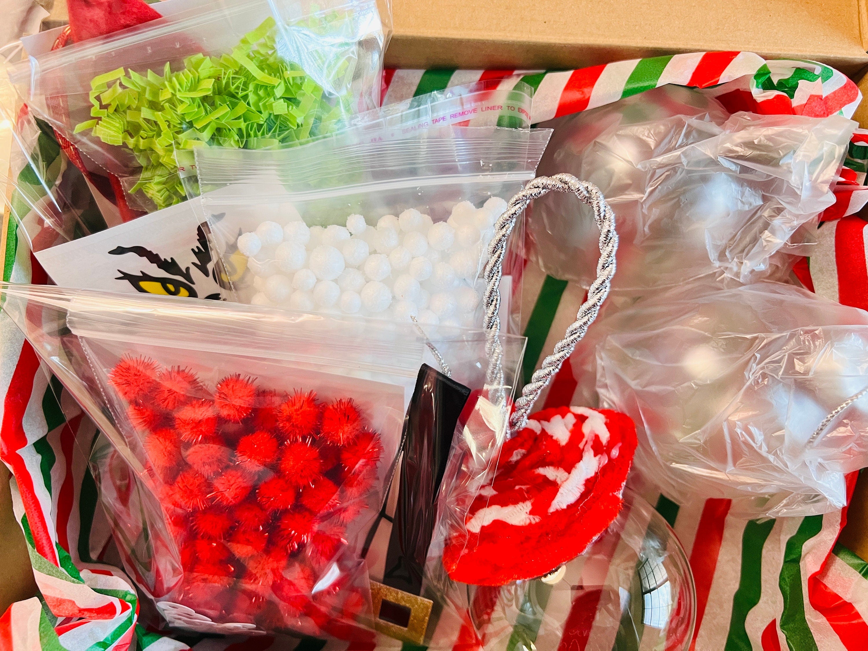 Holiday Ornament Kit|  DIY Christmas Ornaments| Christmas Ornament DIY KIT