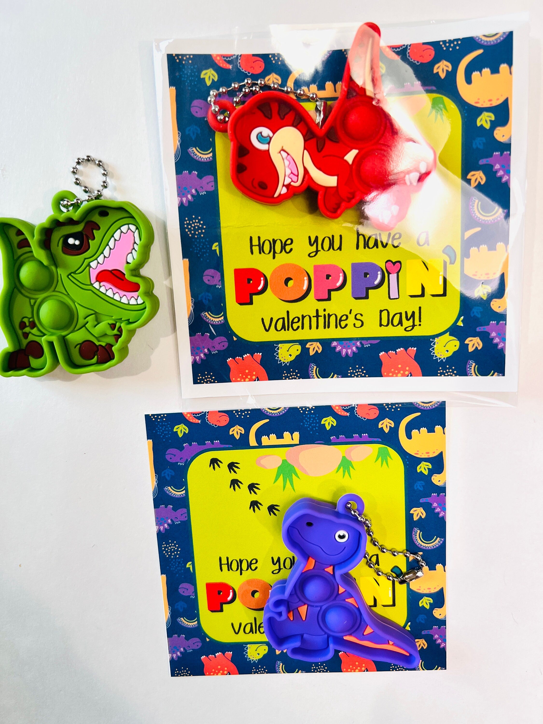 Valentines mini Popit Favors| Class Valentine gifts
