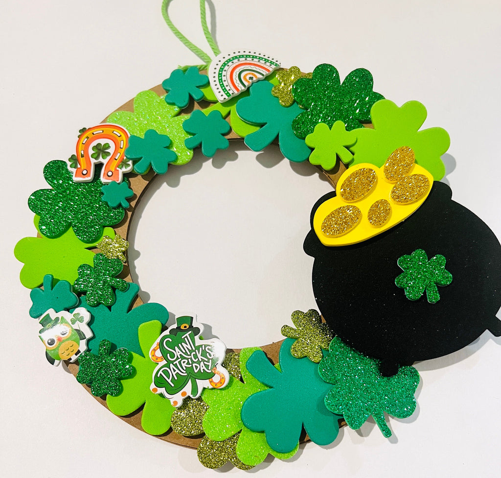 ST. Patrick's Day Wreath Kit