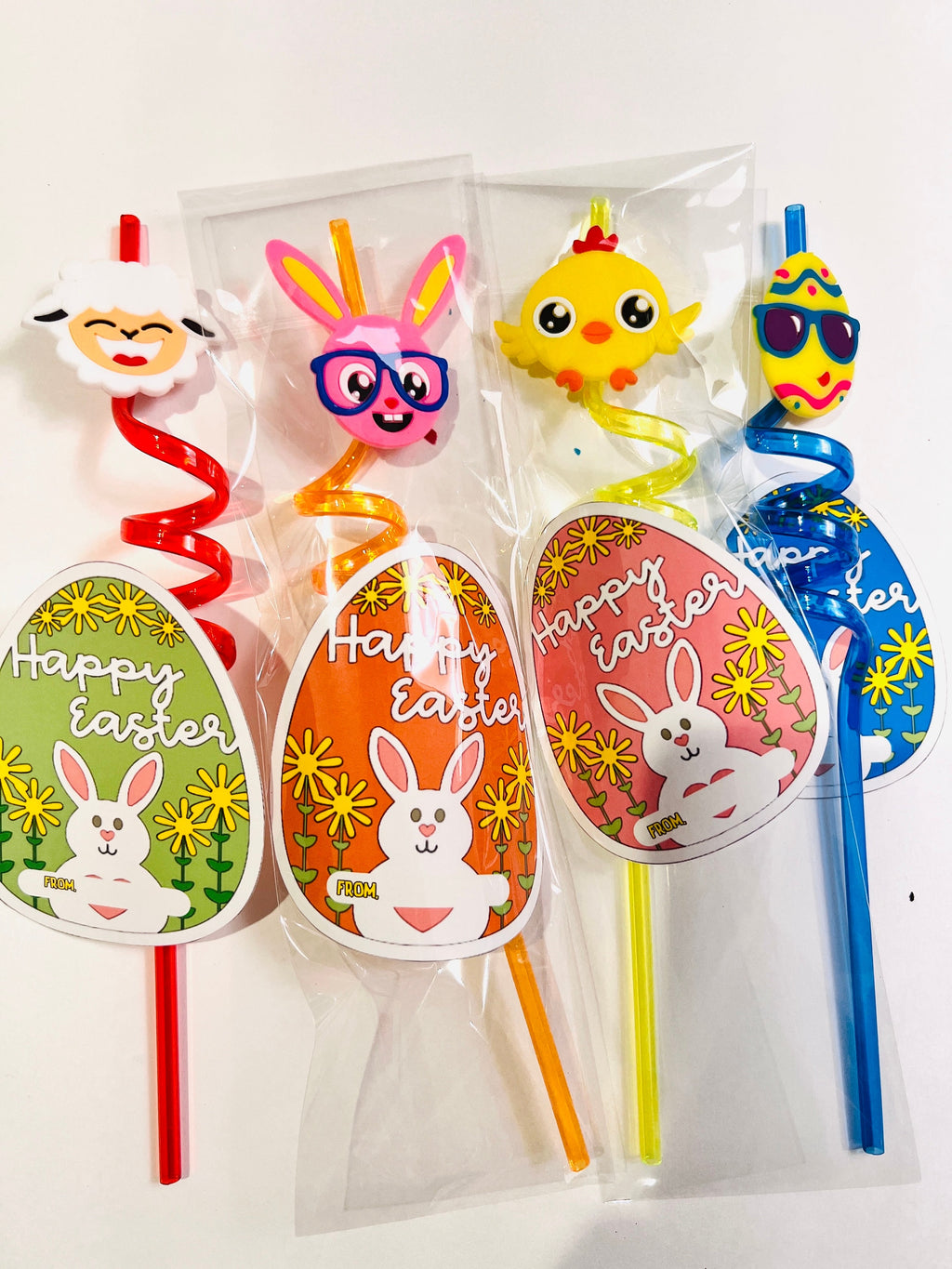 EASTER STRAWS FAVORS