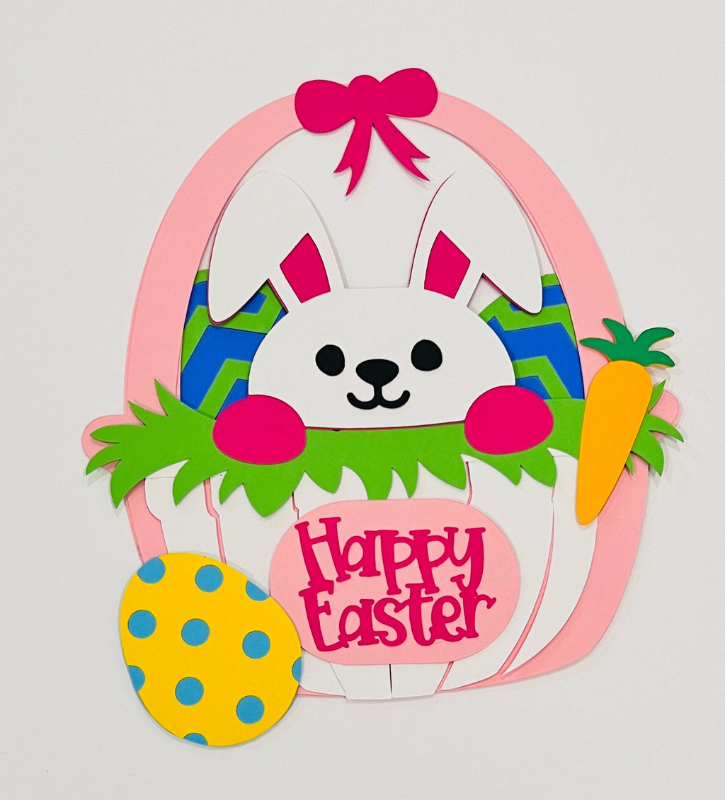 EASTER BASKET CRAFT| Paper Basket Craft kit| Preschool Easter Craft