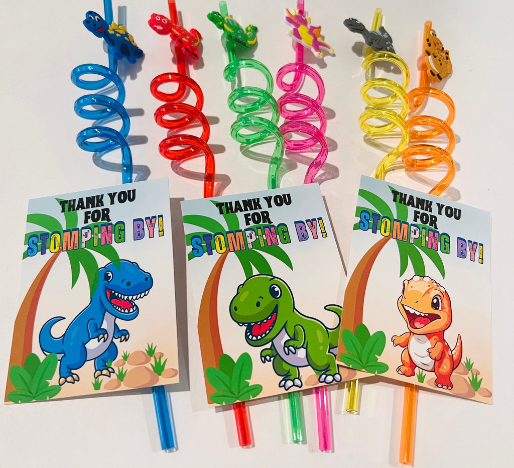 DINOSAUR BIRTHDAY Party Favors|