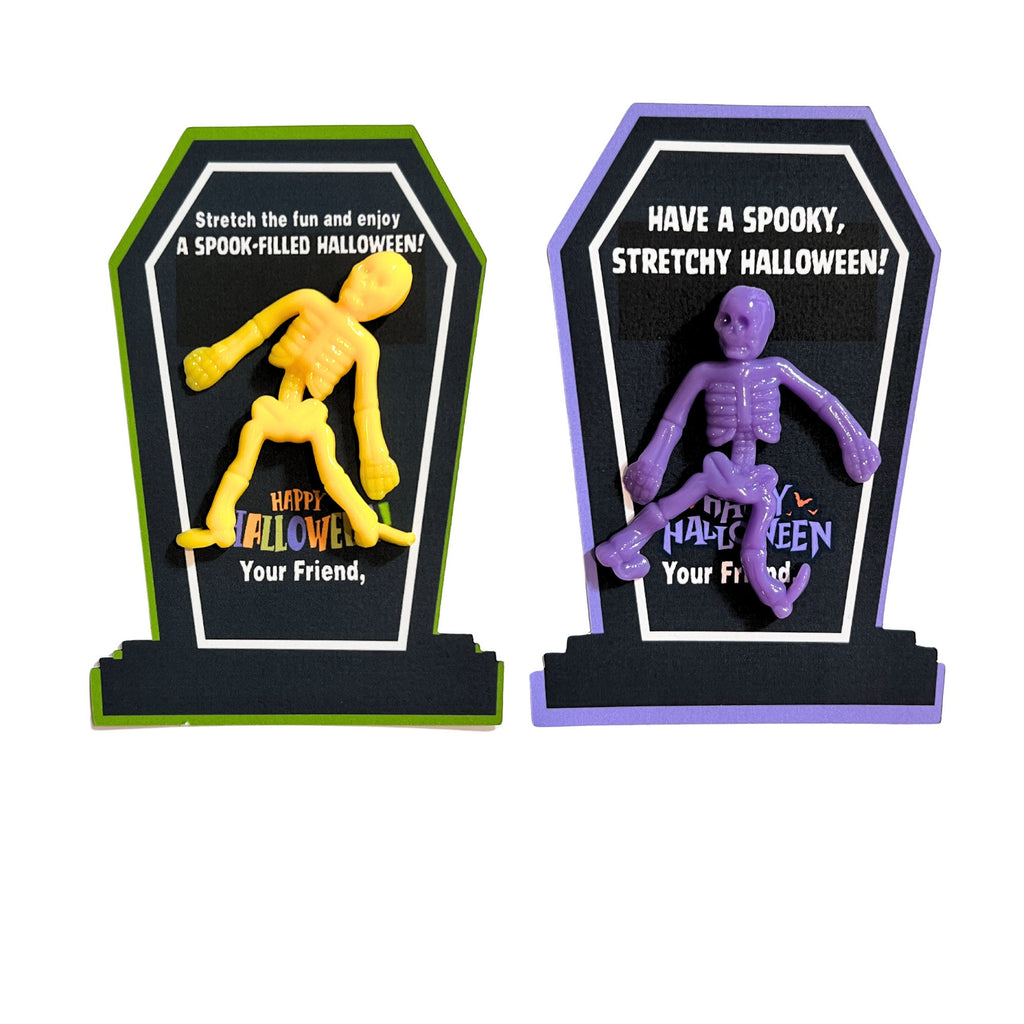 Halloween Party Favors| Stretchy Skeleton Classroom Favor| Halloween Class Gifts|| Non-Candy Trick or Treating,