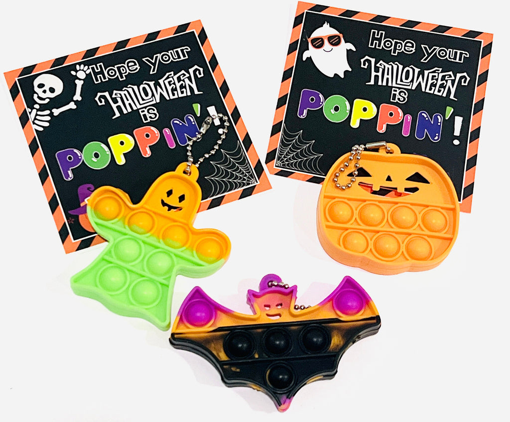 Halloween Popit favors/ Halloween classroom gifts
