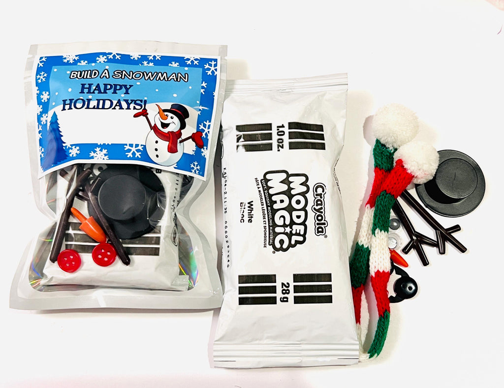Buld A Snowman Kit/ Holiday snowman kit
