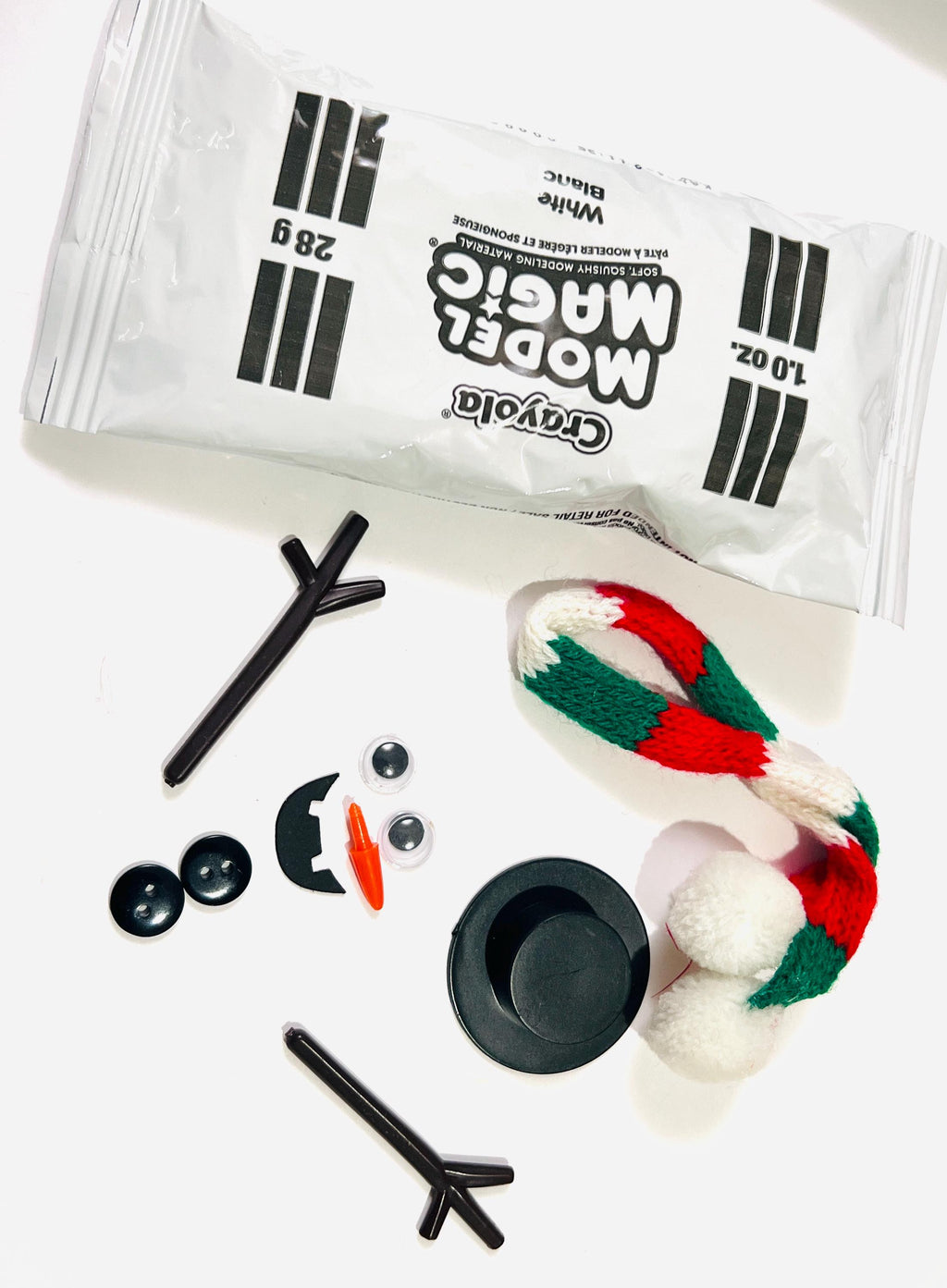 Buld A Snowman Kit/ Holiday snowman kit