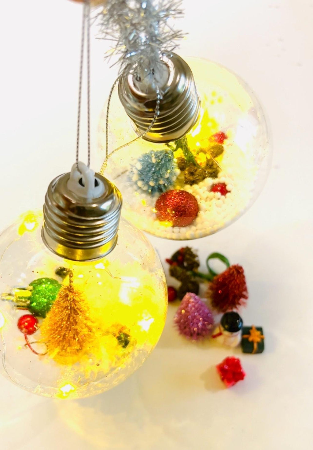 Christmas ornaments DIY Kit( Set of 2 Ornaments)