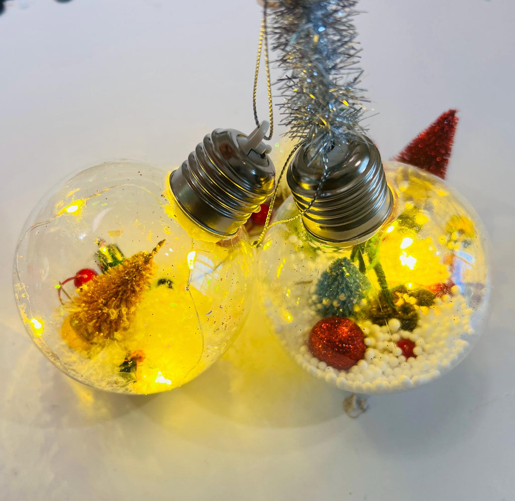 Christmas ornaments DIY Kit( Set of 2 Ornaments)