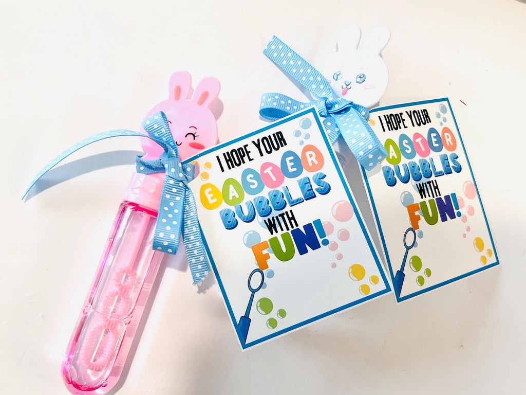 Easter Bubble favors/ Easter basket stuffers/ Toddler Easter gifts