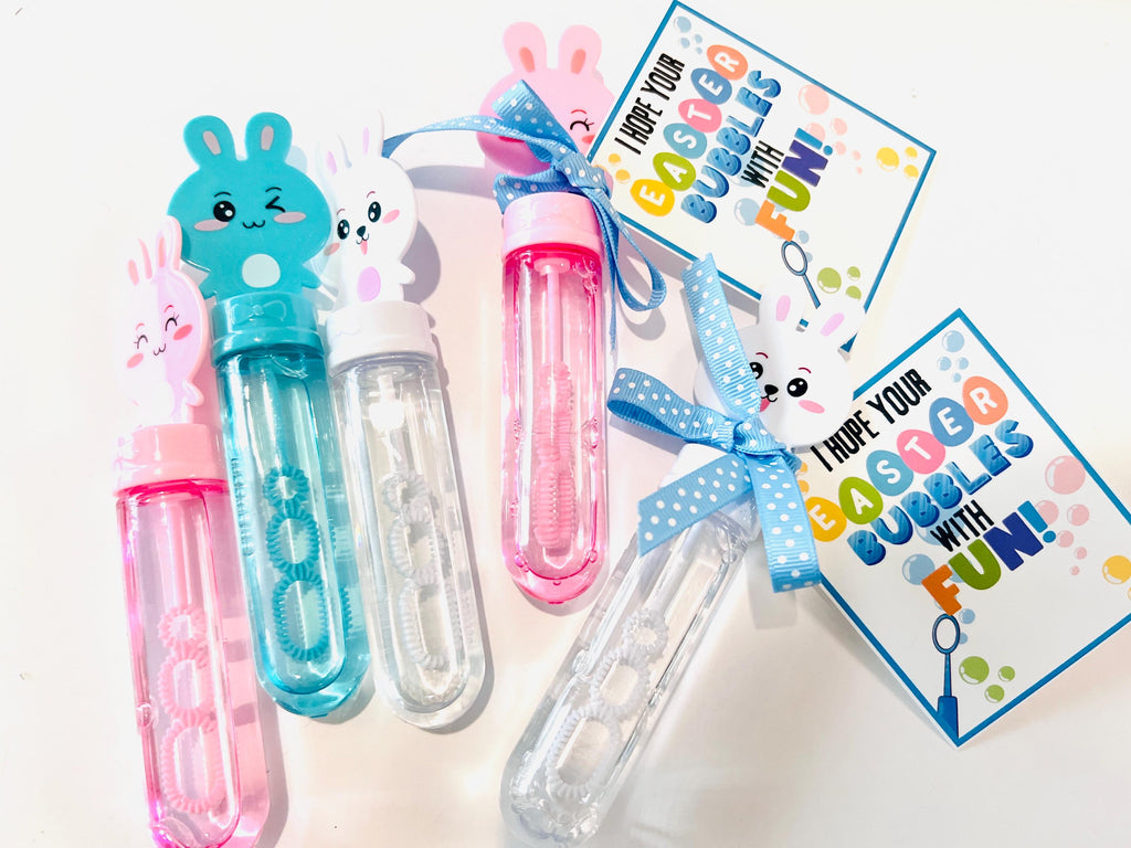 Easter Bubble favors/ Easter basket stuffers/ Toddler Easter gifts