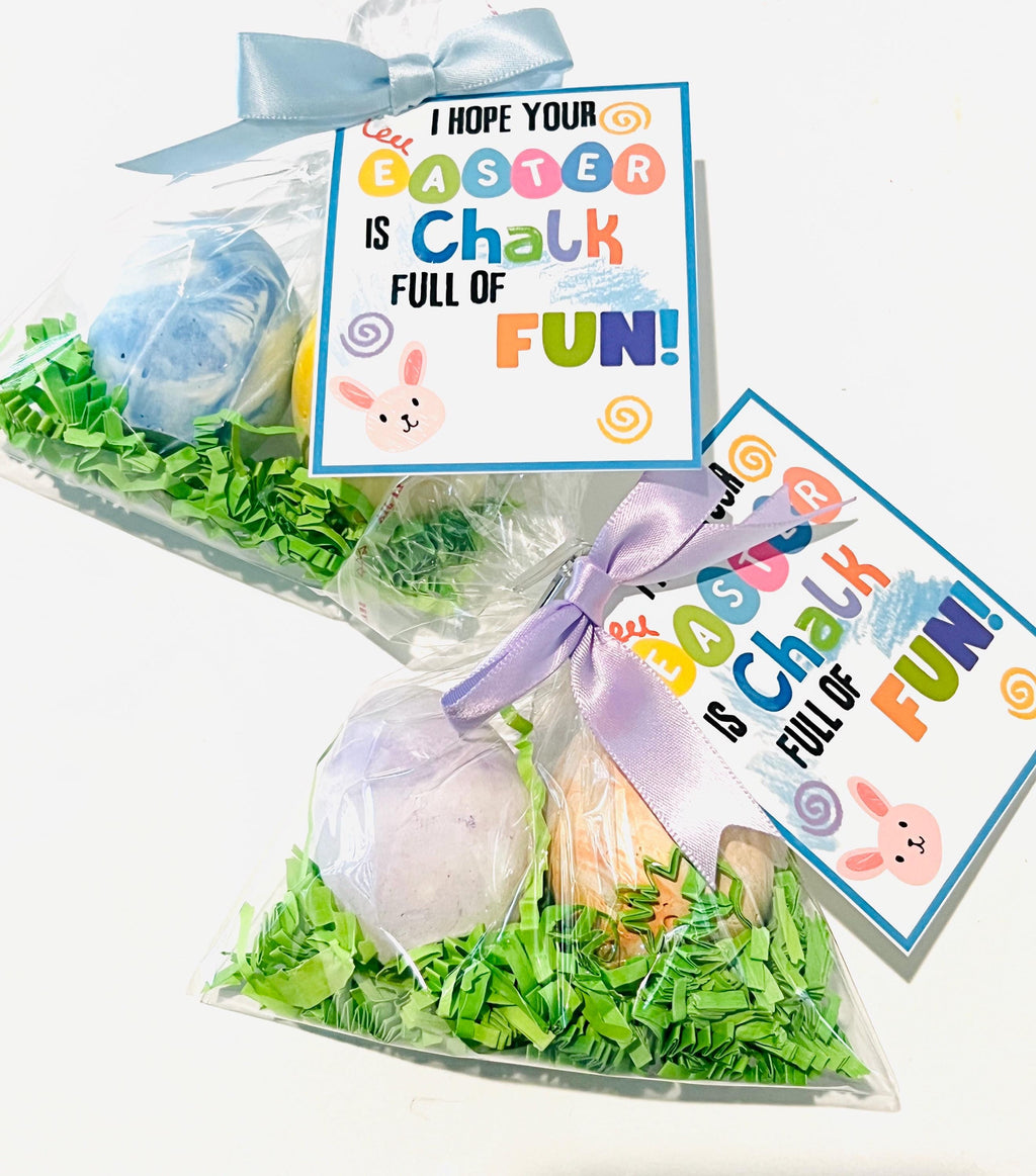 Easter Chalk gifts /Easter Basket Stuffers/ Easter Gifts for Kids/ Kids Easter Party Favors/ Toddler Easter gifts