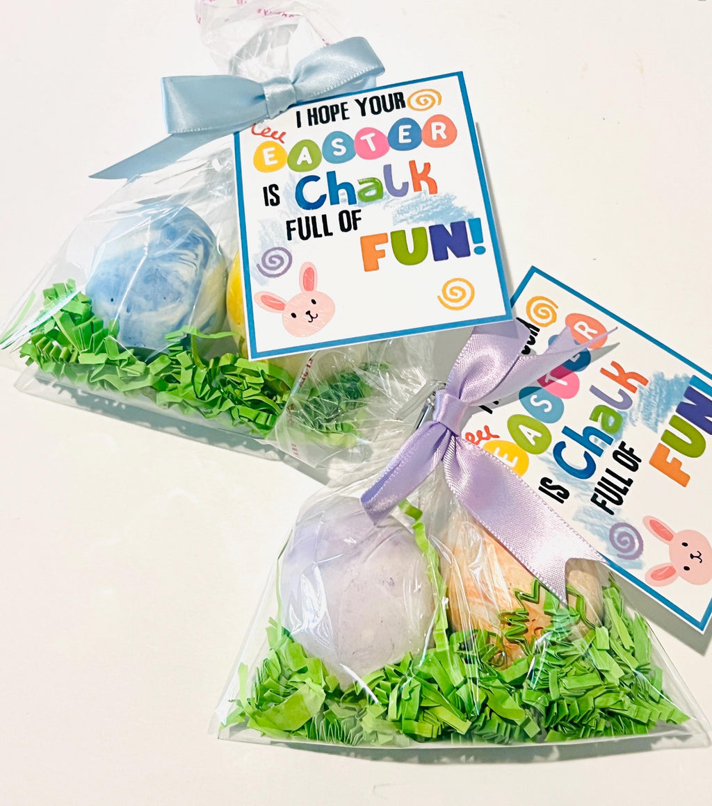 Easter Chalk gifts /Easter Basket Stuffers/ Easter Gifts for Kids/ Kids Easter Party Favors/ Toddler Easter gifts
