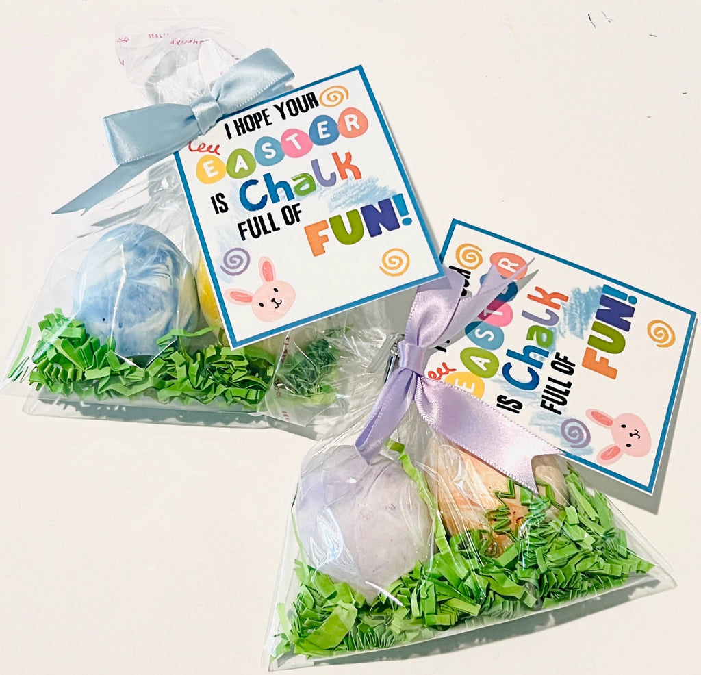 Easter Chalk gifts /Easter Basket Stuffers/ Easter Gifts for Kids/ Kids Easter Party Favors/ Toddler Easter gifts