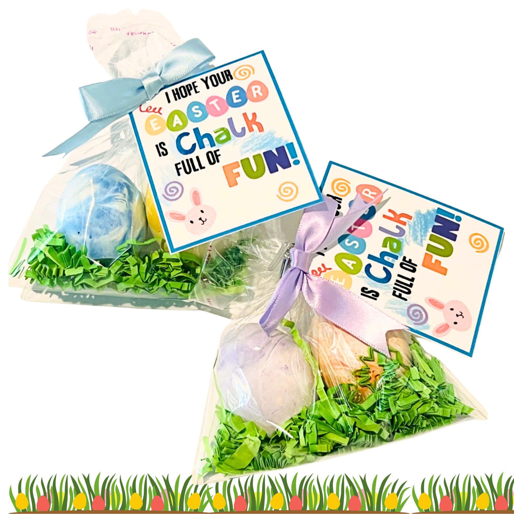 Easter Chalk gifts /Easter Basket Stuffers/ Easter Gifts for Kids/ Kids Easter Party Favors/ Toddler Easter gifts