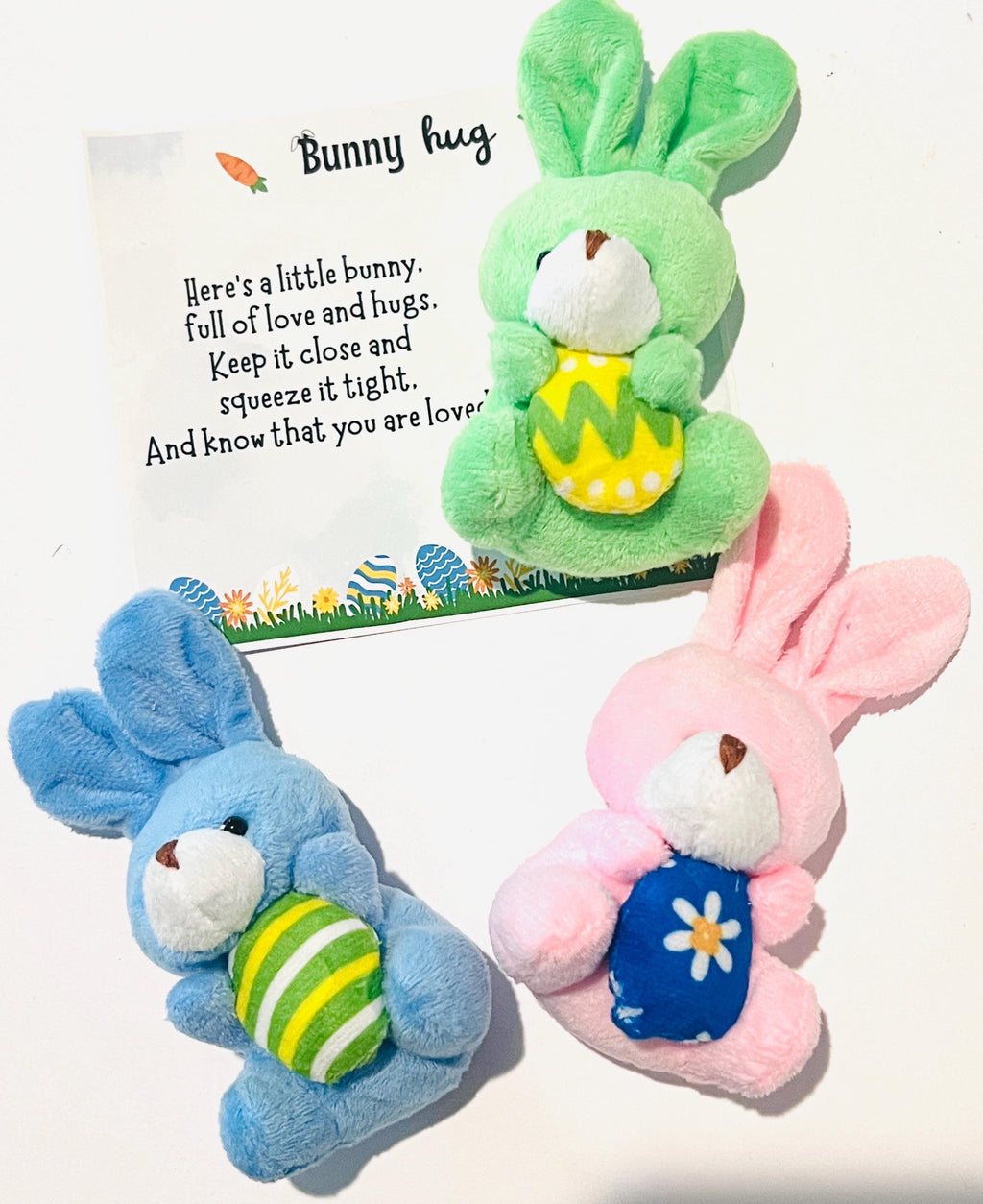 Easter Bunny Hug/ Easter Basket Stuffers for kids