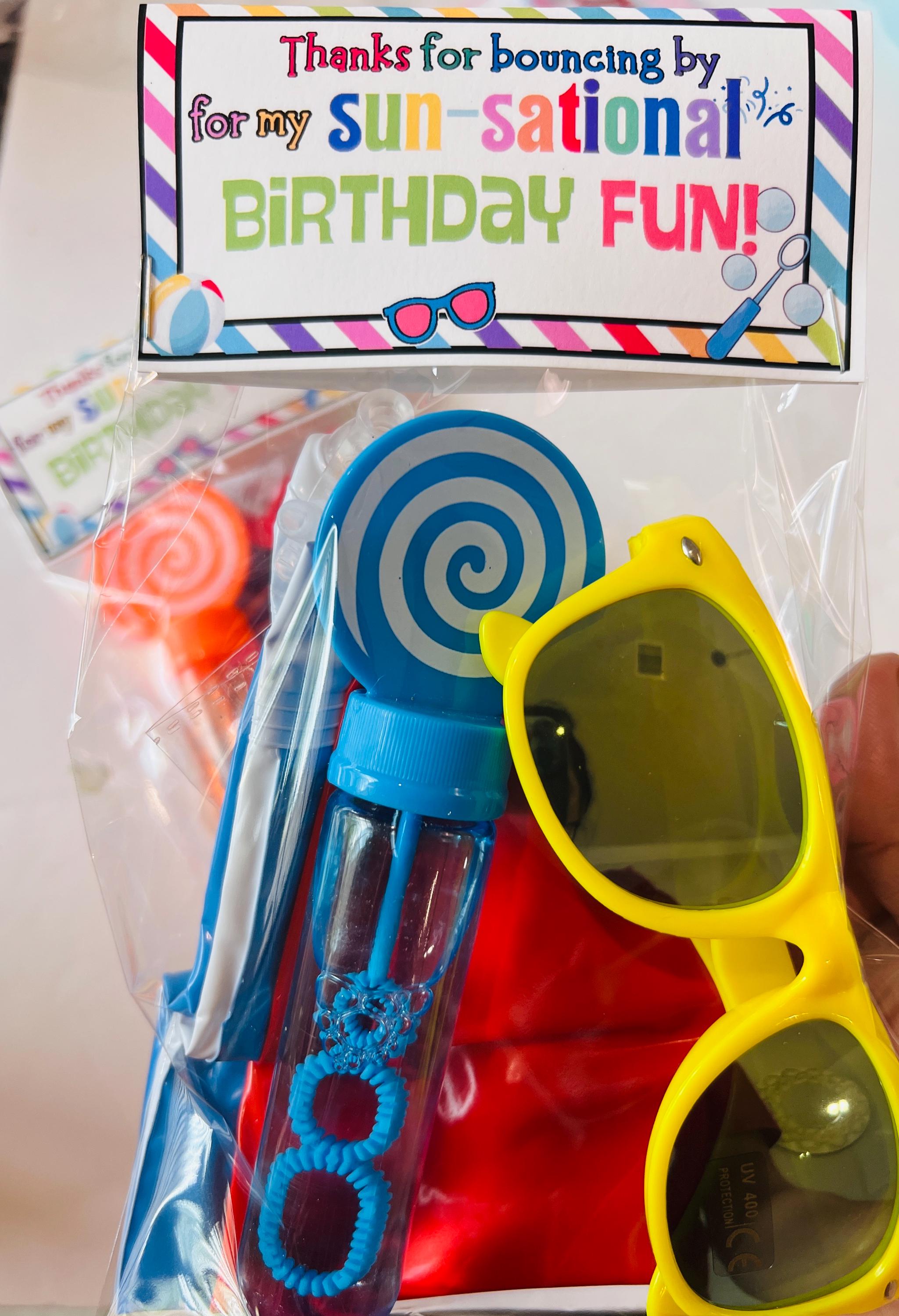 Kids Pool Party Favors, Summer Birthday Party Favors, Summer Camp Gifts , Beach Theme party gifts