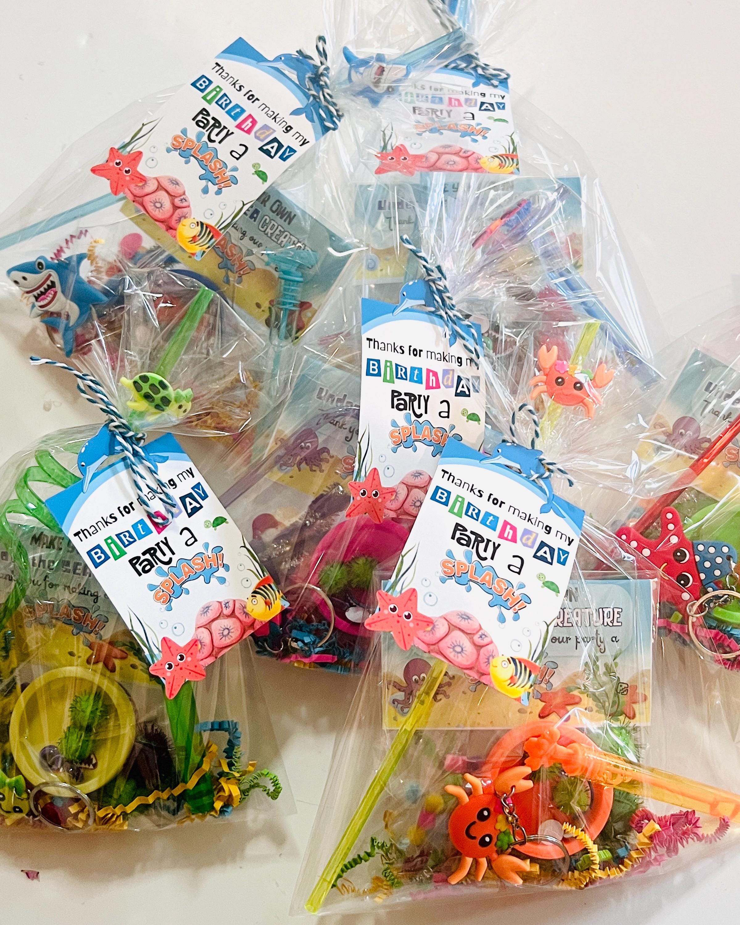 UNDER THE SEA Theme B'Day Favors